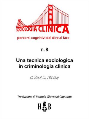 cover image of Una tecnica sociologica in criminologia clinica